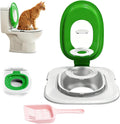 Cat Toilet Trainer Kit with Litter Scoop,5 Movable Parts