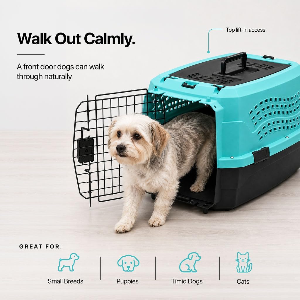 Cat Carrier, Pet Carrier, Cat Carriers Dog Carrier 2 Door