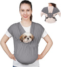 Supet Dog Sling Carrier for Small Pet, Adjustable Hands Free Front Backpack