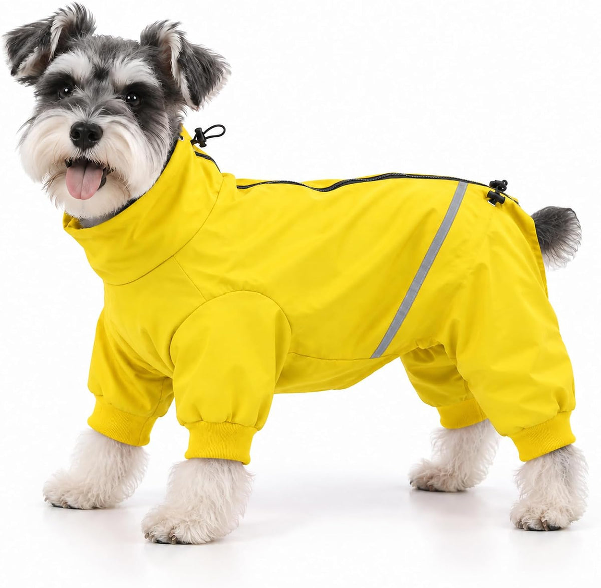 Morezi Waterproof Dog Raincoat with Legs, Full Body Coverage Dog Suit