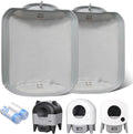 2Pcs Waterproof Cat Litter Box Pads & 20 Liners, Fits Cumrige/Fumoi/Greesum