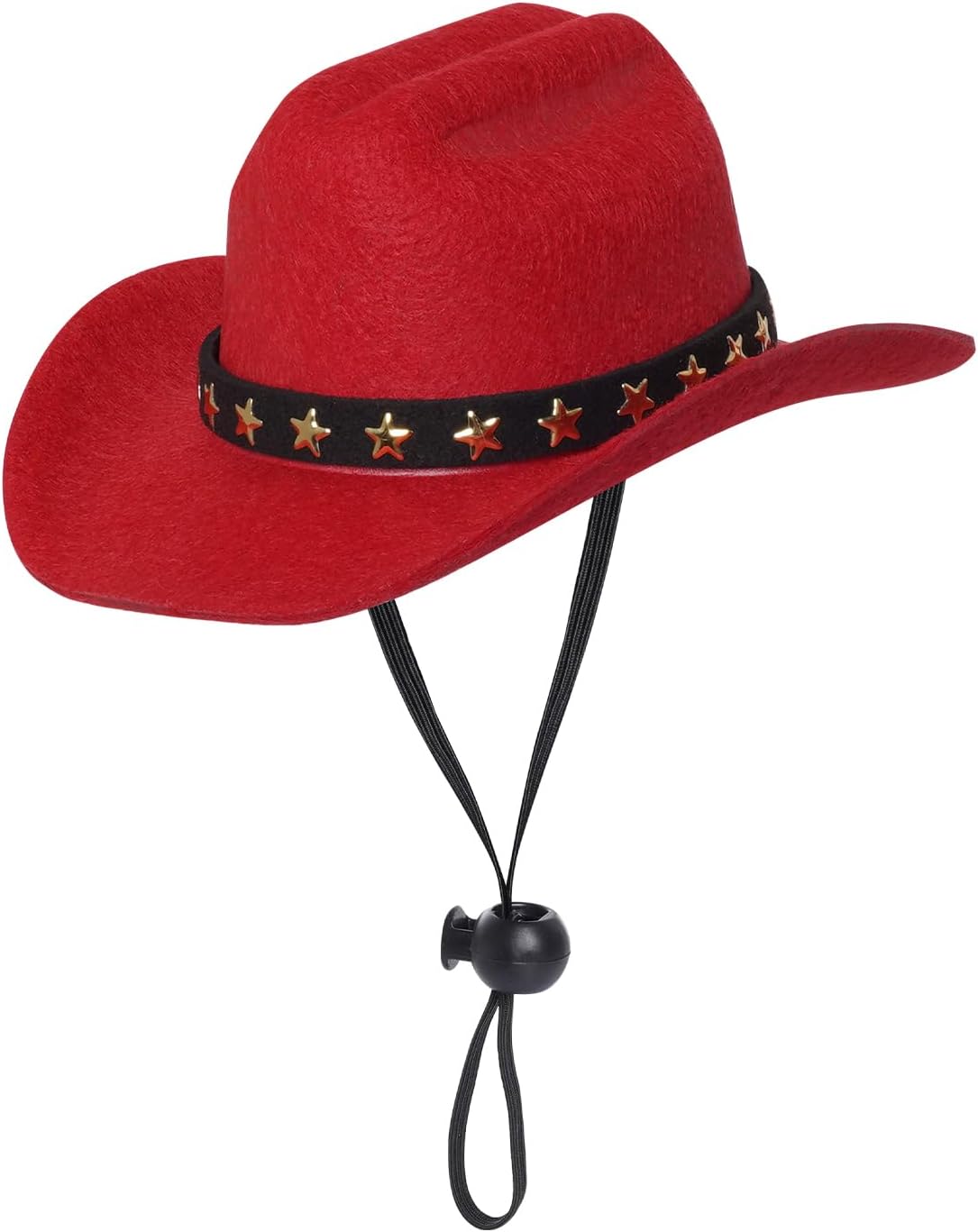 choyaxo Pet Cowboy Costume Cosplay Cap Halloween Costumes for Dogs Cat Pet Party Decoration Mini Cowboy Hat (Brown, Smal
