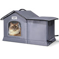 Tailtastic Weatherproof Outdoor Cat House Seamless Leakproof Bottom