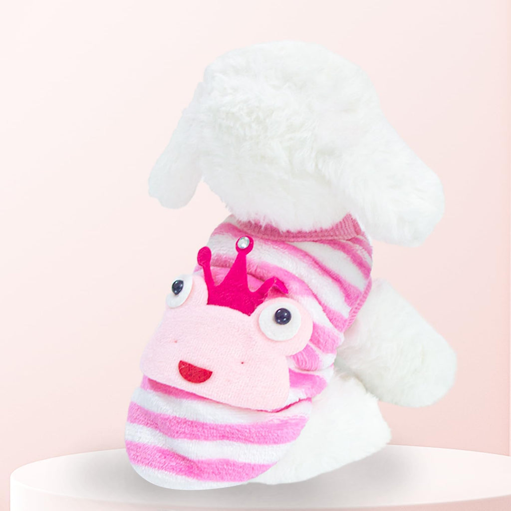 2 Pack Teacup Dog Clothes Warm Soft Fleece Extra Small Dog Clothes for Puppy Chihuahua Yorkies Fall Winter Cute Pet Clot