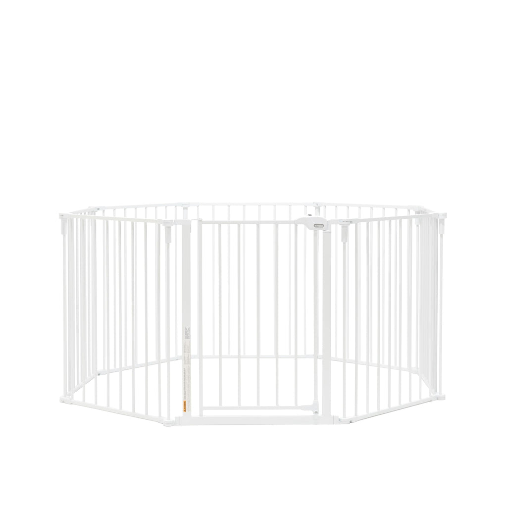 Regalo Safety 24"-192" Metal 2-in-1 Super Wide Baby Gate & Play Yard