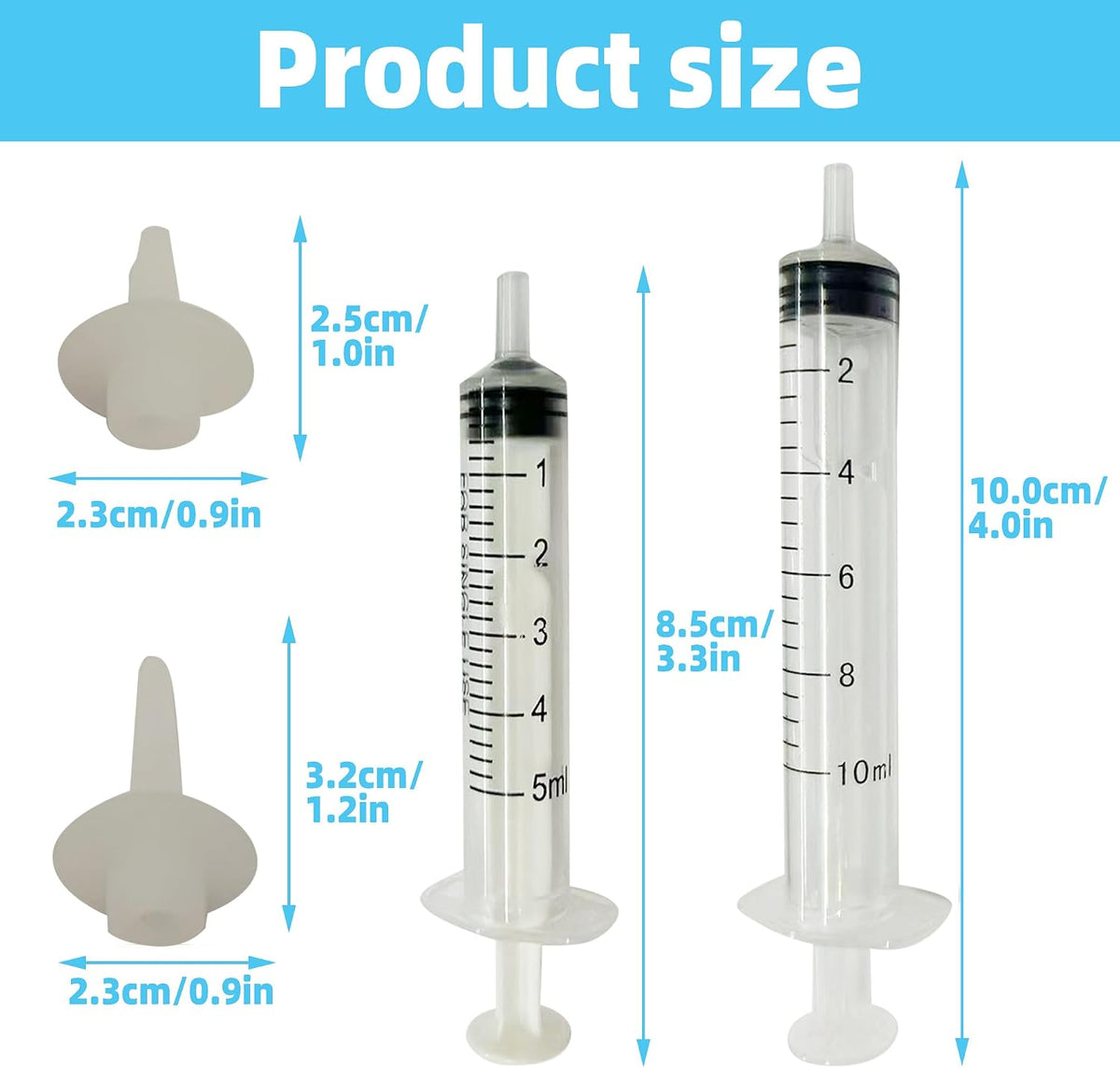 Kitten Nipples for Feeding Puppy Bottle with Nipple and Syringe