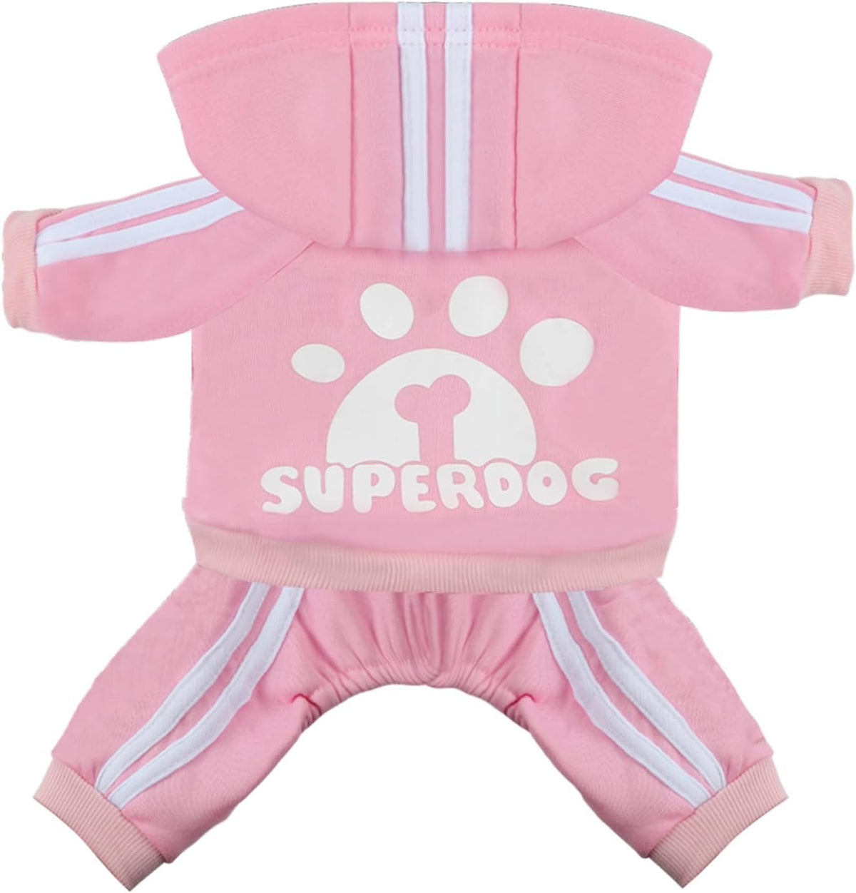 Dog Hoodie 4 Legs Jumpsuit Puppy Clothes Pullover Sweatshirt Pet Coat