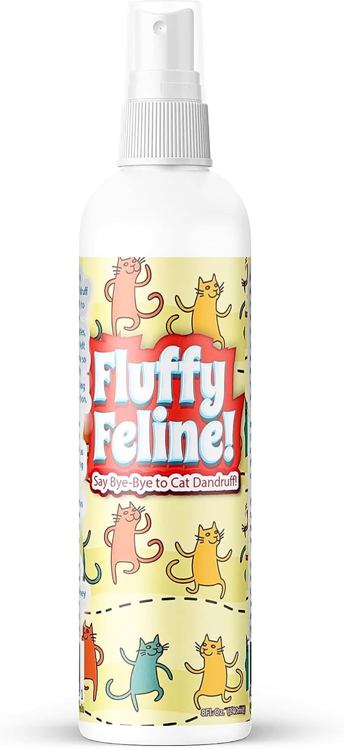 Fluffy Feline Professional Groomer's Choice Cat Dandruff Treatment Spray