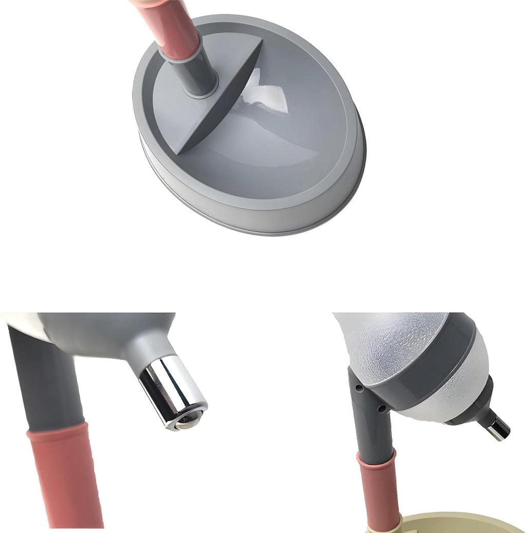 Pet Standing Water Dispenser Cat Dog Standing Bowl with Detachable Pole Automatically Feeding Water Height Adjustable(Gr