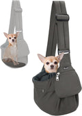 SlowTon Pet Carrier, Hard Bottom Support & Adjustable Padded Shoulder Strap