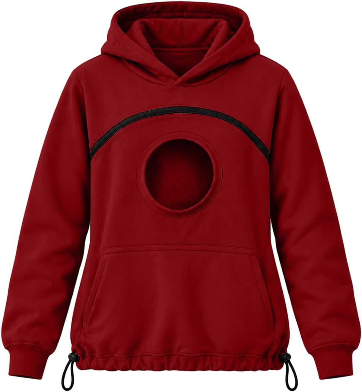 Pet Pouch Hoodie Zipper Front Pocket Cat Dog Carrier Sweatshirt