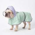 Clear Hood Dog Raincoat 2-in-1 Sun Protection for Medium Large Dogs，Medium