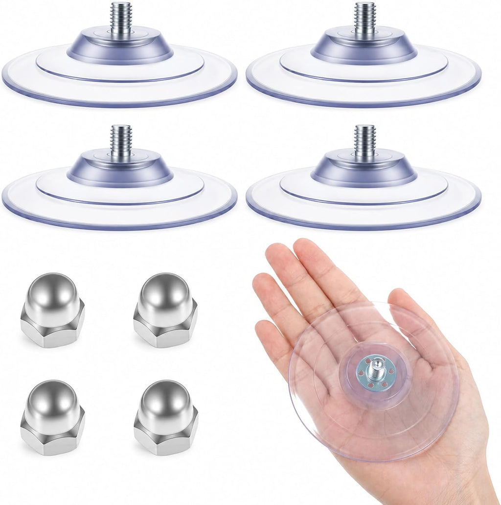 4Pack Cat Window Perch Suction Cups with Screws Replacement Suction Cup