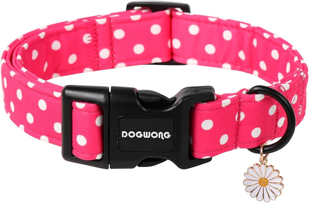 Fall Pumpkin Dog Collar- Design Fall Holiday Dog Collars Adjustable Halloween Pumpkin Sunflower Dog Collar for Small Med