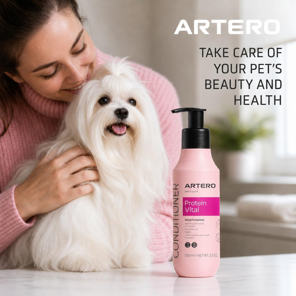 Artero Protein Vital Dog Conditioner with Silk Protein 3.4 fl oz (100 ml)