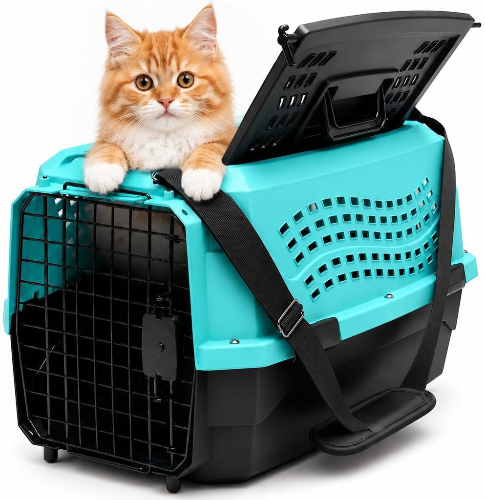Cat Carrier, Pet Carrier, Cat Carriers Dog Carrier 2 Door