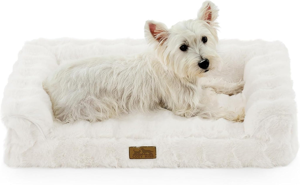 COZY KISS Orthopedic Large Dog Bed, Washable Pet Bed