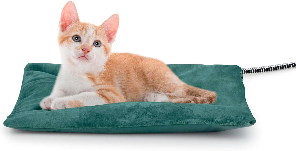 Outdoor Cat Heating Pad, 19.7" x 15.7", 40W, Grey