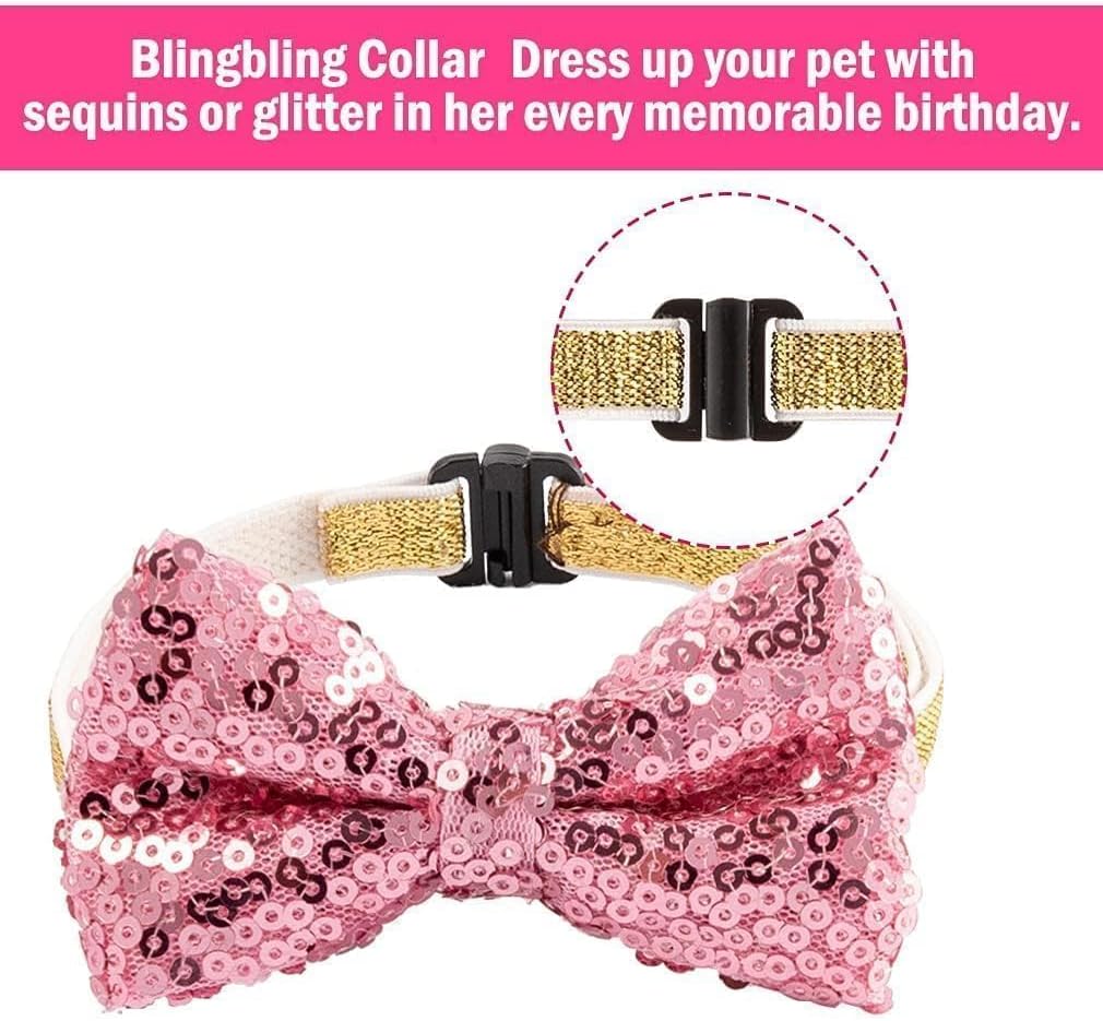 BINGPET Cat Tutu Princess Costume, Small Dog Wedding Dress, Crown Outfit