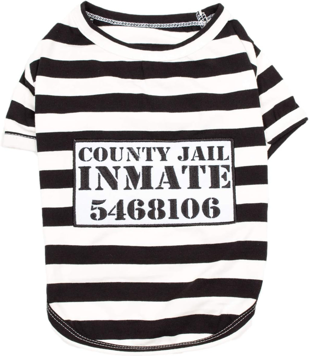 Parisian Pet Dog Halloween Costume - Prisoner Halloween Costumes for Dogs