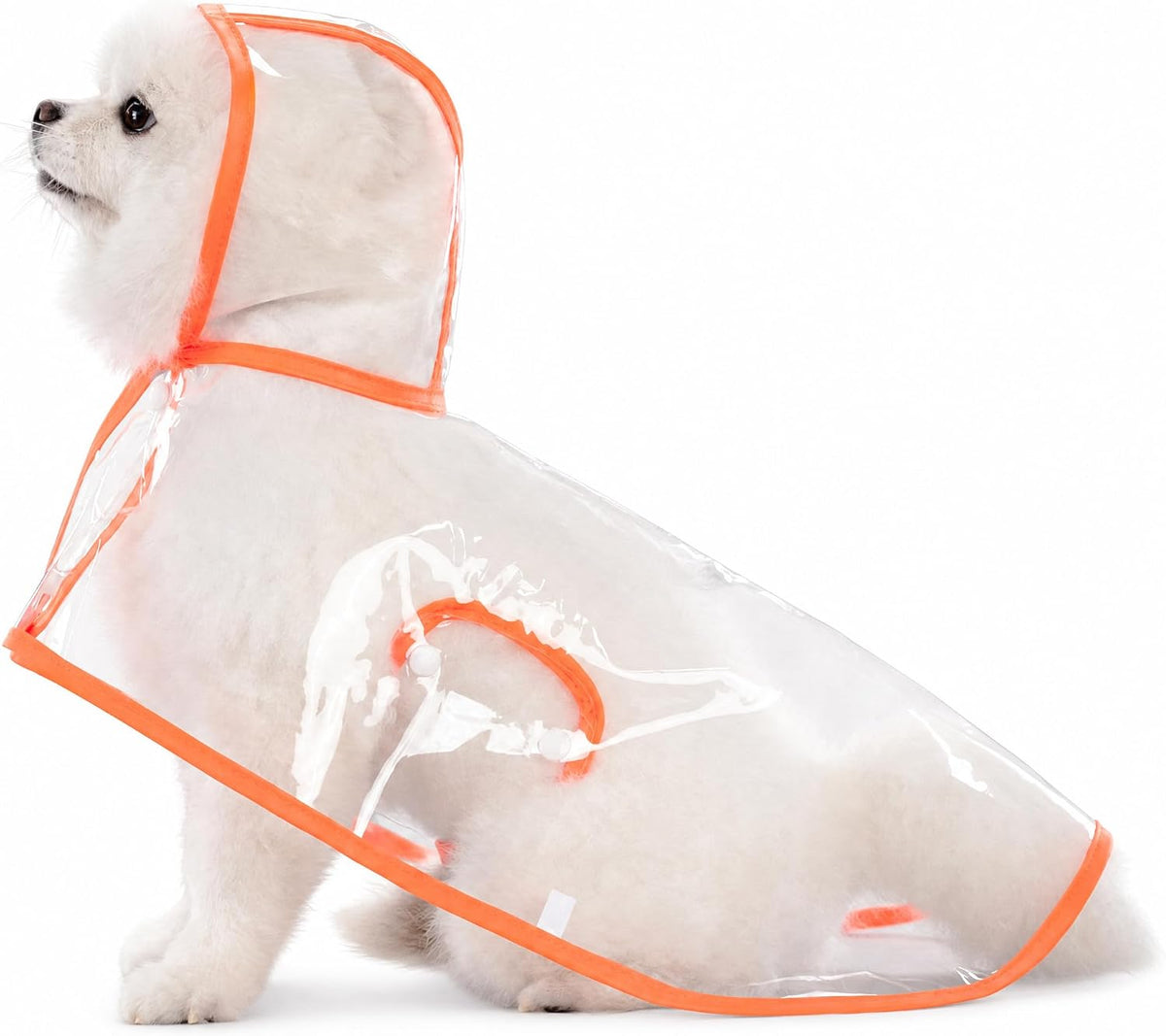 Dog Raincoat, Waterproof Dog Raincoat, M (for 3-5)