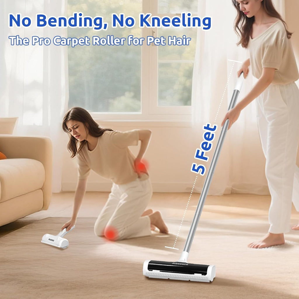 ACE2ACE A3 Pro Carpet Roller for Pet Hair, Carpet Pet Hair Removal Tool