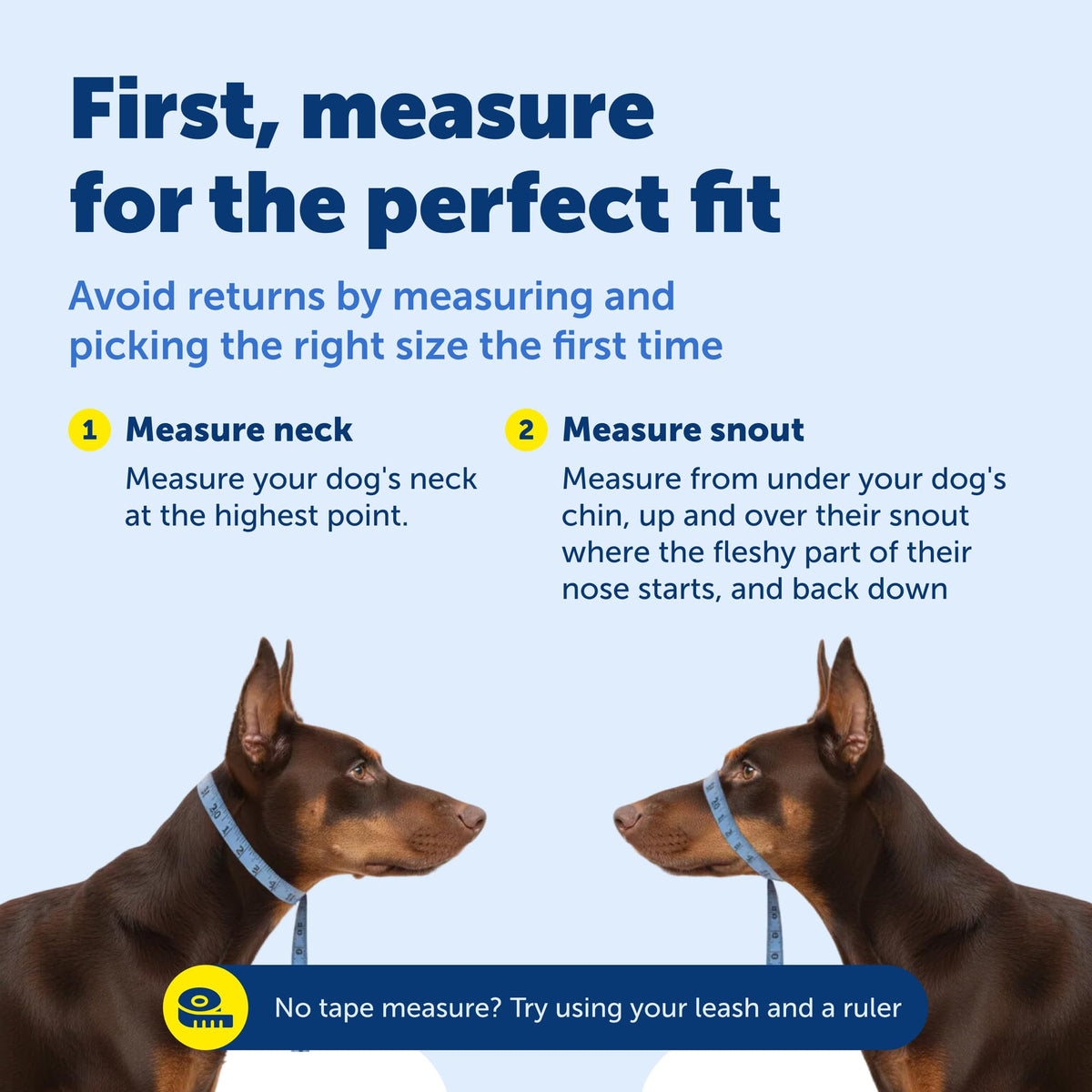 PetSafe Gentle Leader No Pull Dog Headcollar, Black, Medium