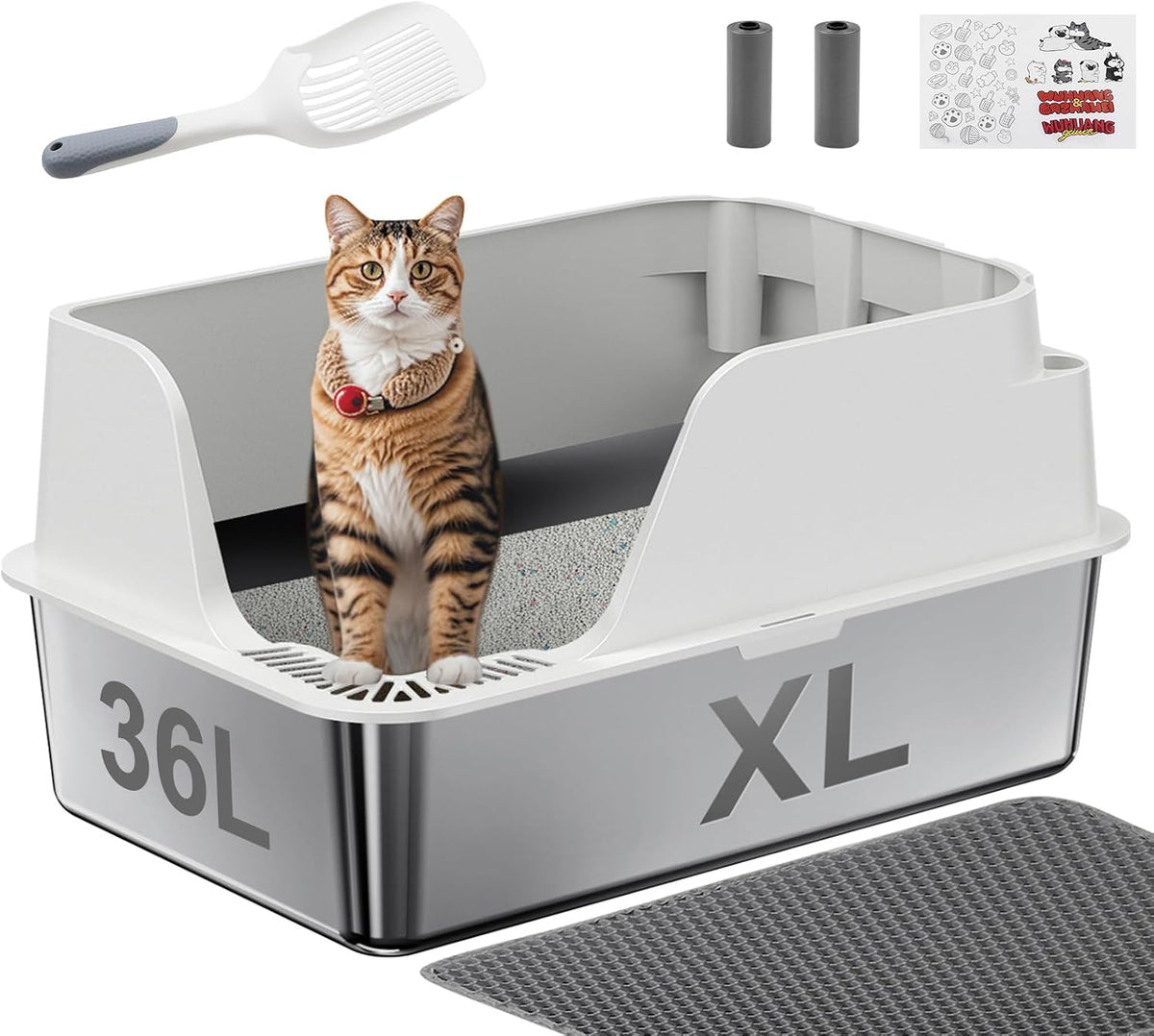 Cat Litter Box Deodorizers(3-Pack) Compatible with ICB019 & ICB020