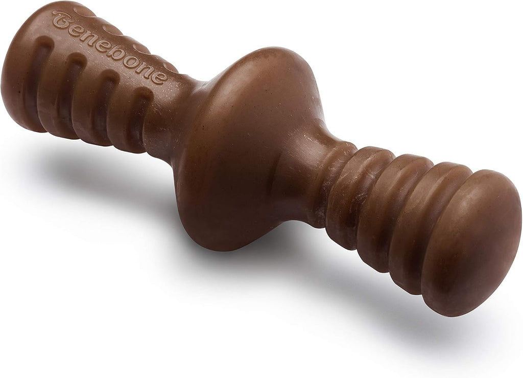 Benebone Fishbone Durable Dog Chew Toy for Aggressive Chewers, Medium
