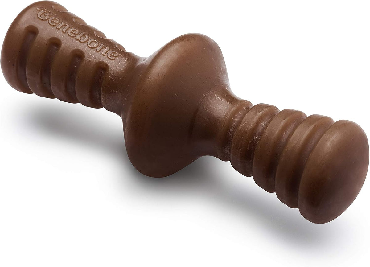 Benebone Fishbone Durable Dog Chew Toy for Aggressive Chewers, Medium