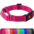 Joytale Martingale Collar for Dogs, Escape Proof No Pull, Hotpink, M