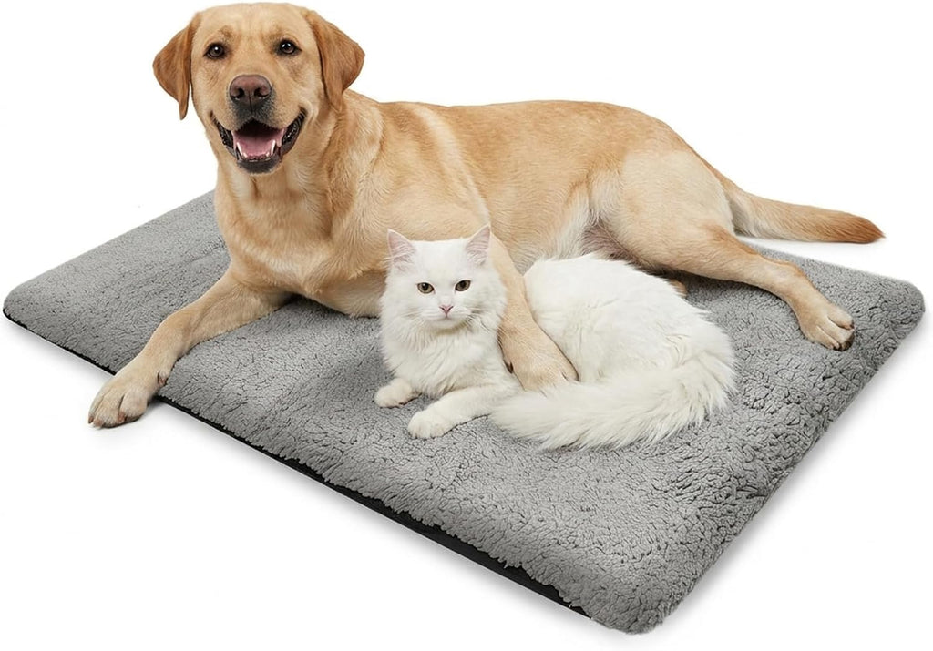 NWK Self Warming Thermal Pet Mat for Dogs and Cats (Coffee Brown, Small)