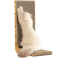 FUKUMARU Cat Scratcher, 26.8 Inch L Shaped Cat Scratch Pad for Indoor Cats