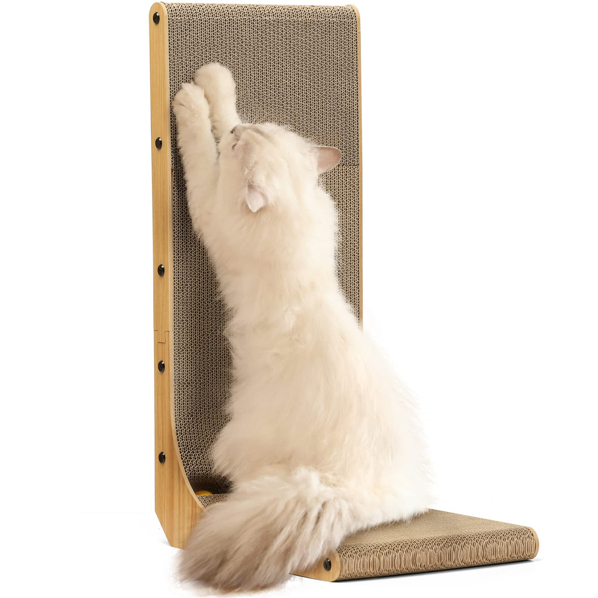 Pawfinch Indoor Cat Play Kit – Wands, Track Tower, Catnip & Scratcher