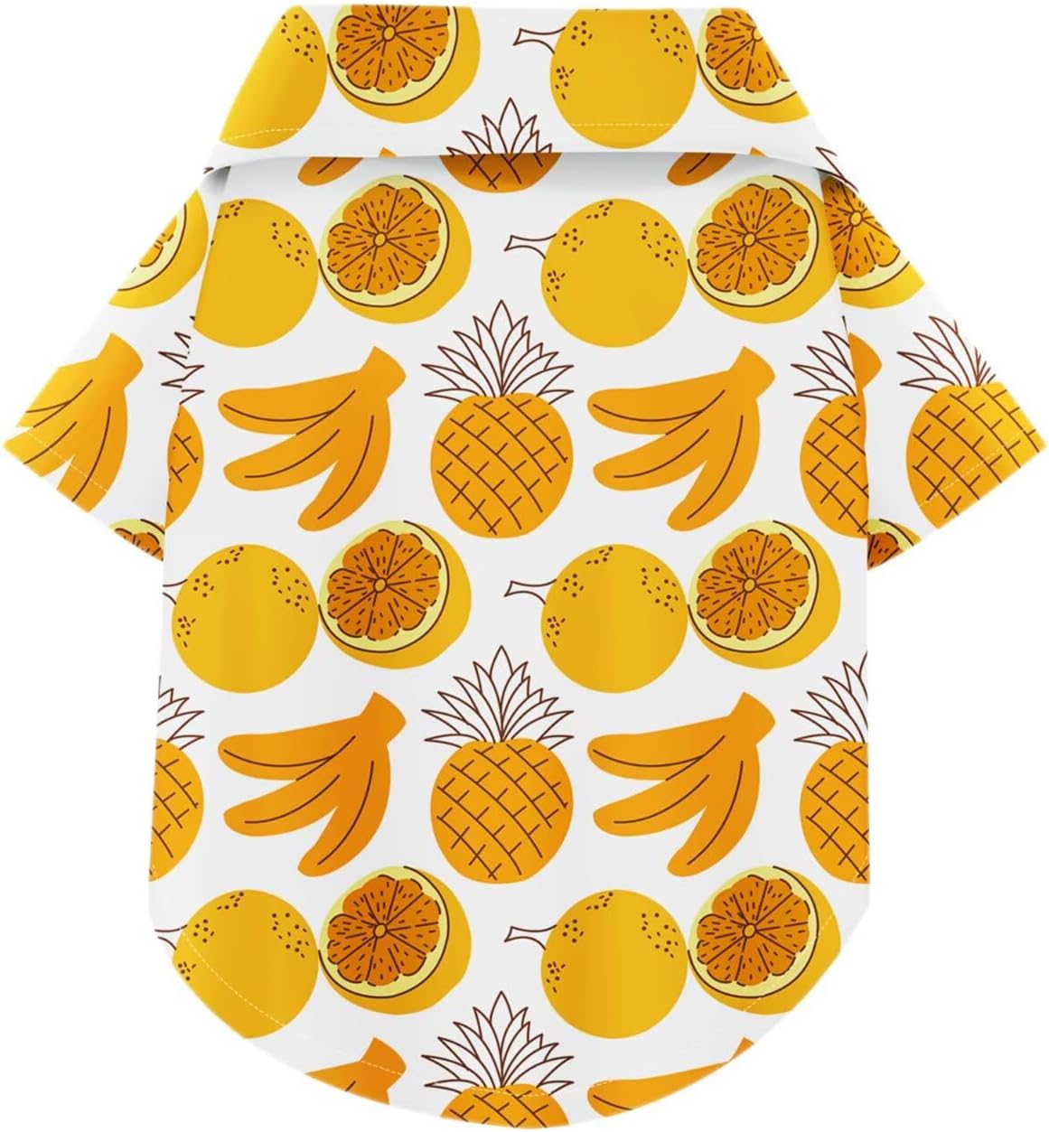 Hawaiian Dog Shirt – Lightweight and Breathable Summer T-Shirt with Tropical Prints, Fun Beach Outfit for Small, Medium,