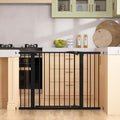 keny 29.7"-46" Baby Gate for Stairs, Auto Close Dog Gates for Doorways