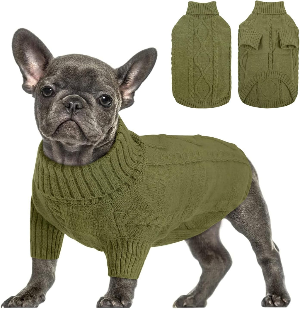 Small Dog Sweater for Small Dogs Girl, Winter Dogs/Cats Pullover