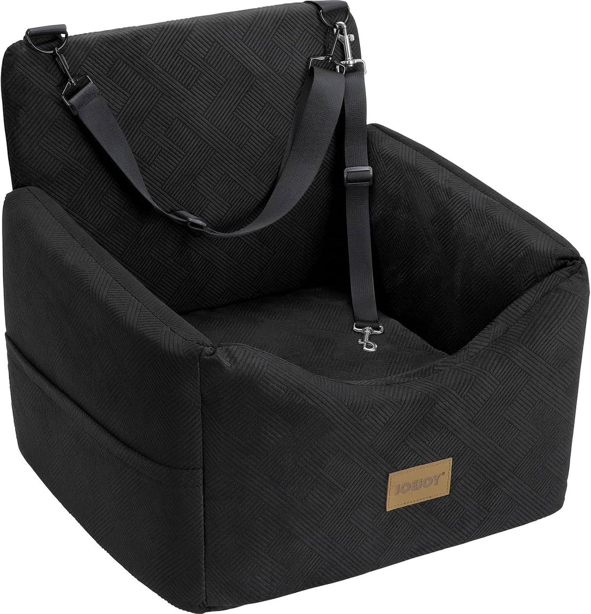 JOEJOY Dog Car Seats for Small Medium Dogs Under 35lbs, Dog Booster Seat with Detachable Washable Cover and Cushion, Mem