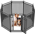 Thickened Outdoor Dog Fence, 40" H, 8 Panels for Yard & Camping