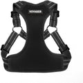Voyager Step-in Flex Adjustable Dog Harness - Black, Small