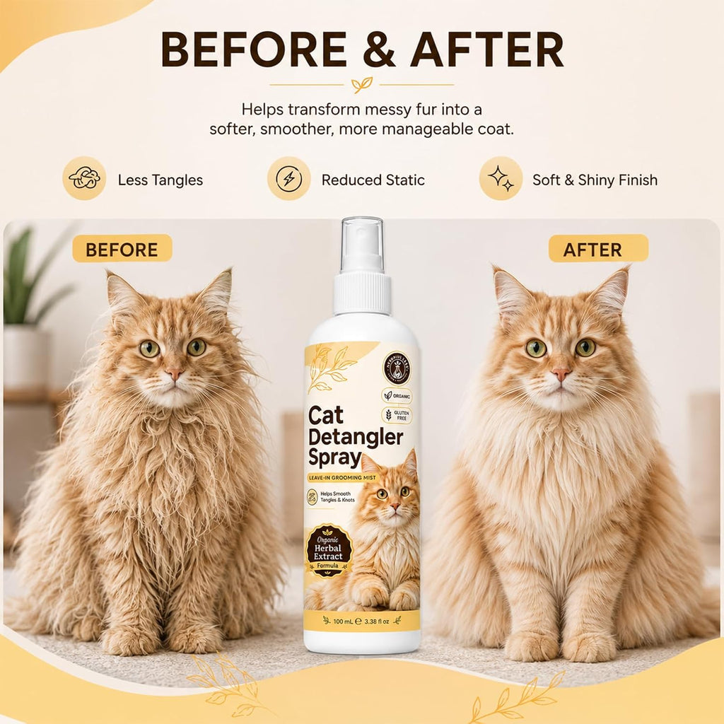 Granado Cat Detangling Spray for Matted Hair, Dematting Coat Care