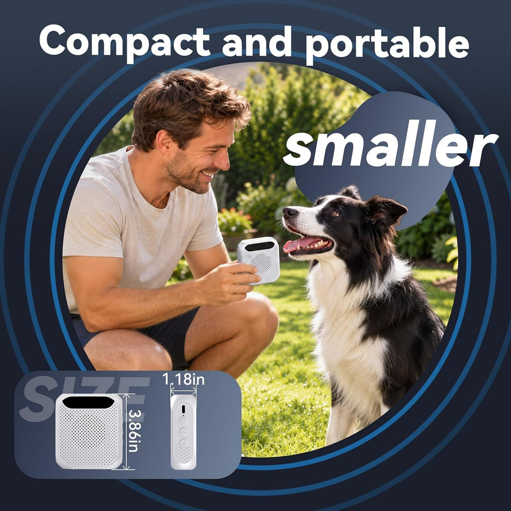 Anti Barking Device for Dogs,3 Modes Dog Bark Deterrent Device