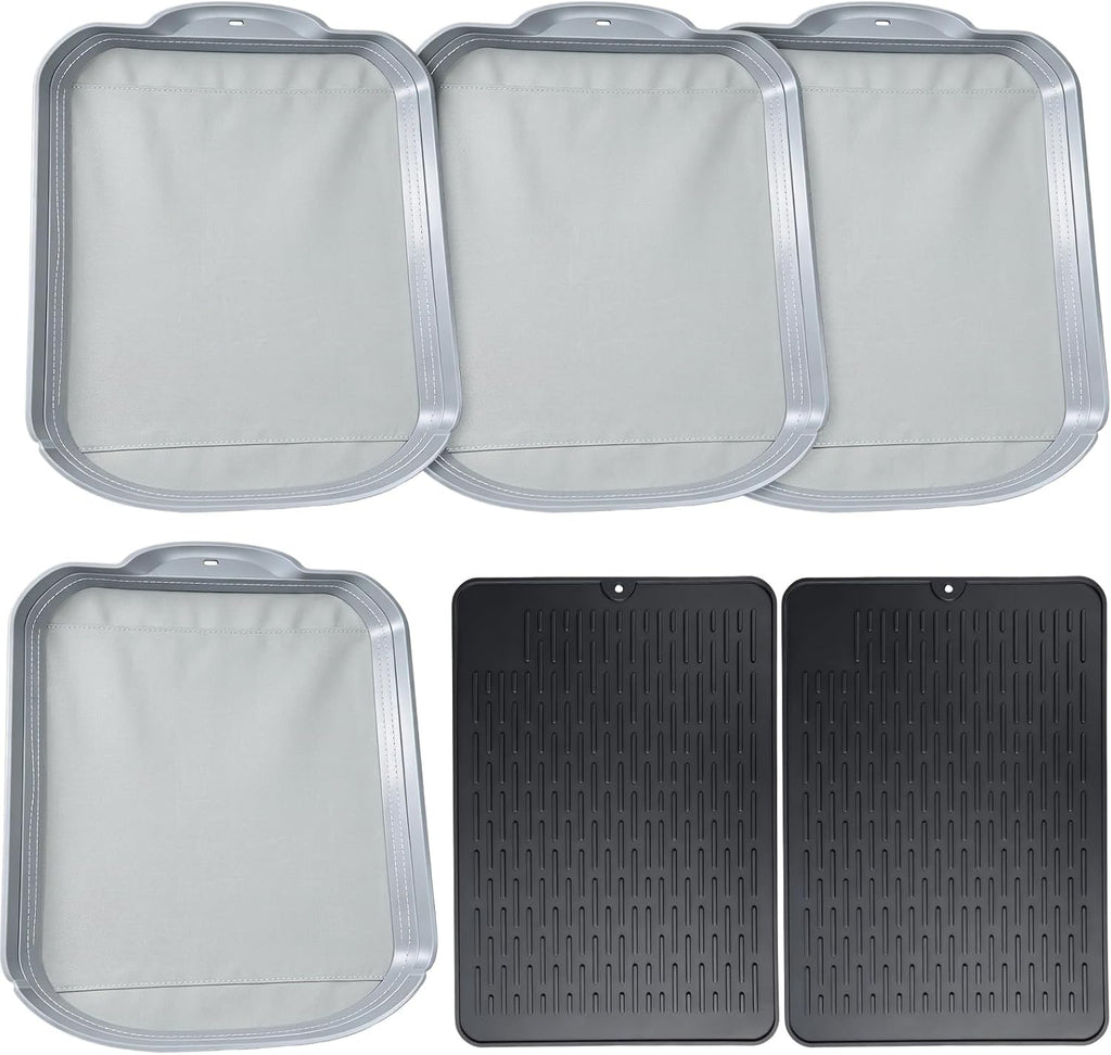 4+2 Set Waterproof Pad for Self Cleaning Litter Box, Leak-Proof & Non-Slip