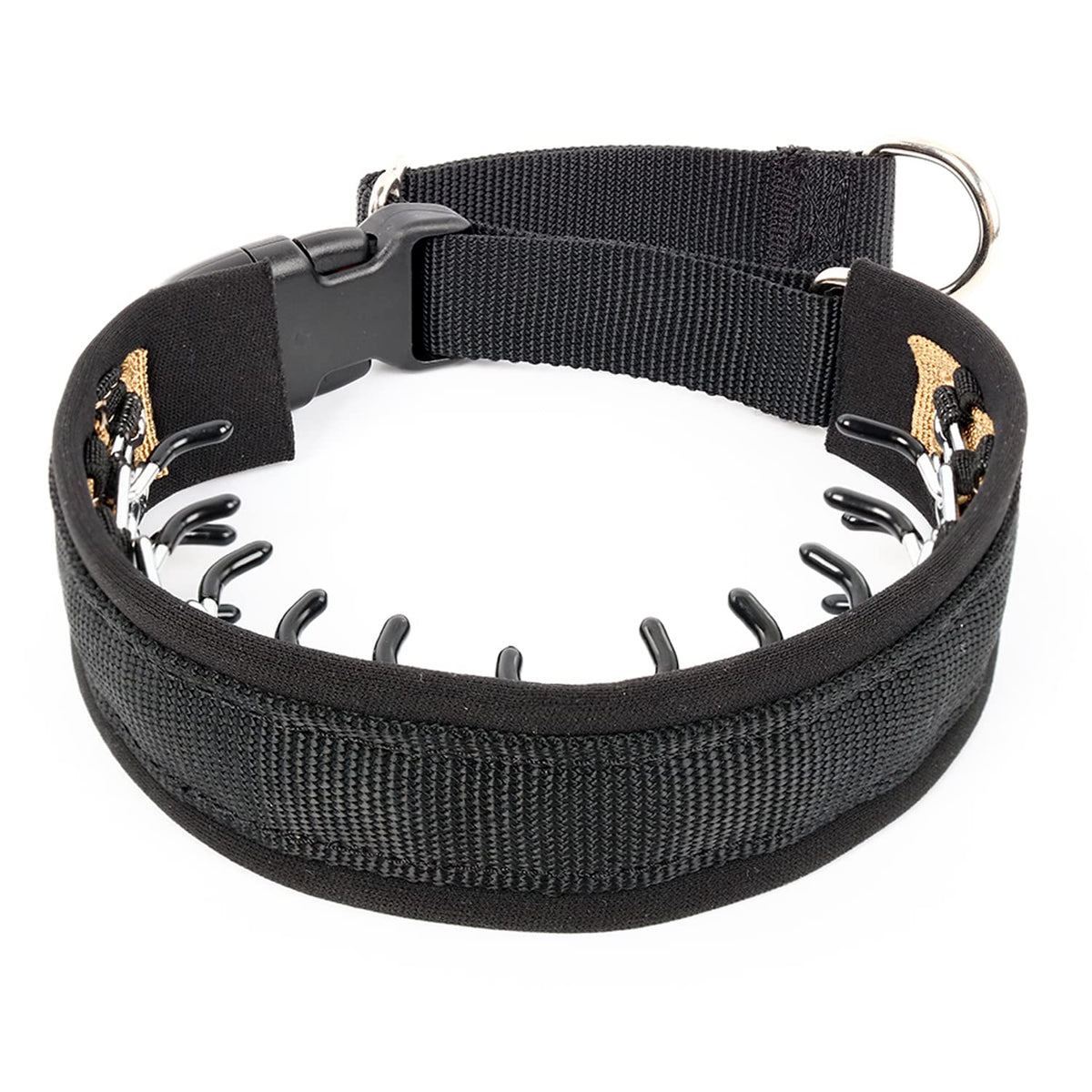 Mayerzon Martingale Dog Collar No Pull, Black, M | Neck Cir 14.5"-18.5"