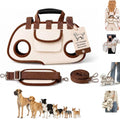 2-in-1 Portable Breathable Pet Carrier for Small Dogs and Cats，A-Single-M