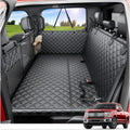 Dog Truck Seat Cover for Back Seat, Hard Bottom, XL, Black