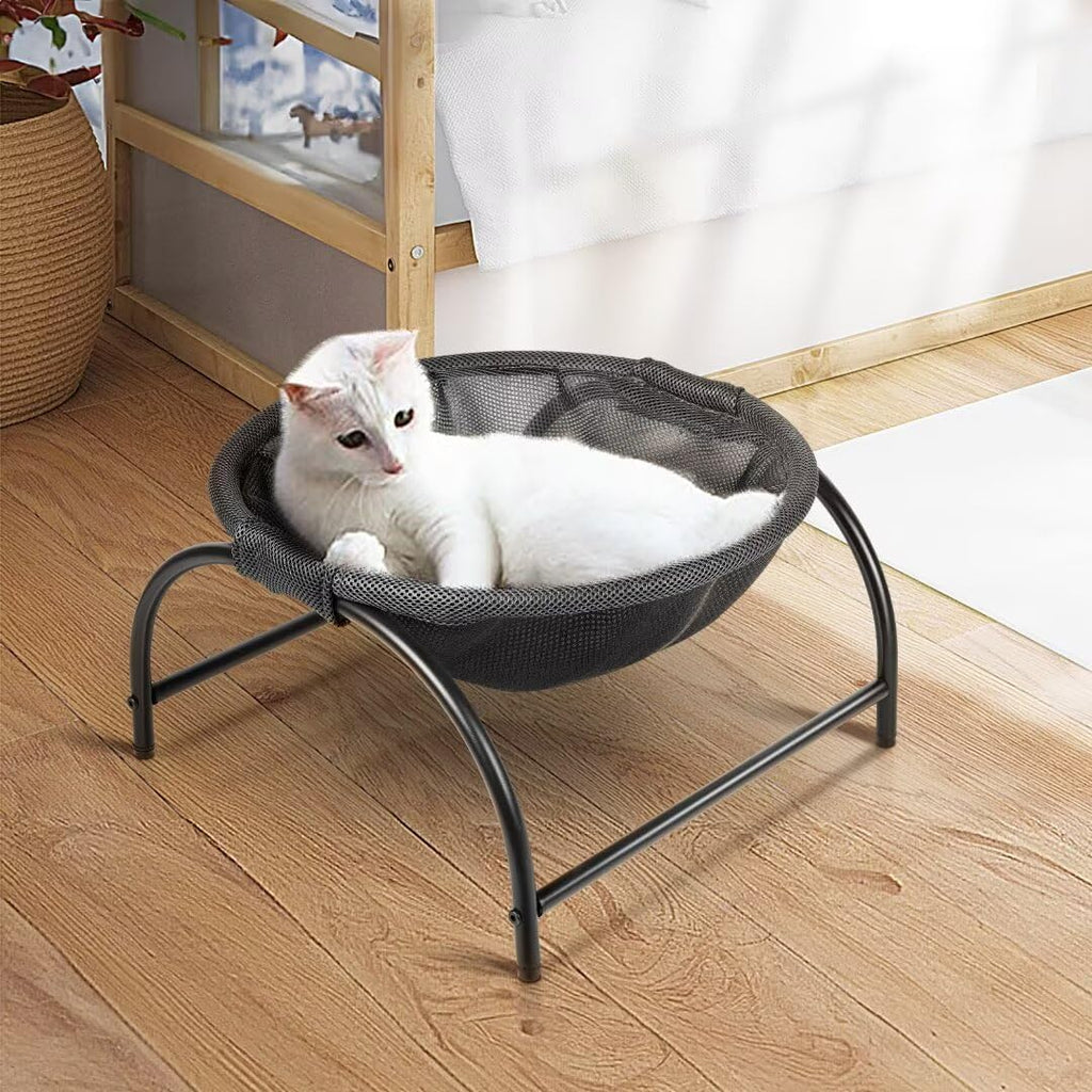 Cat Bed Sleeping Cat Hammock, 16.9in x 16.9in x 9.5in, Grey