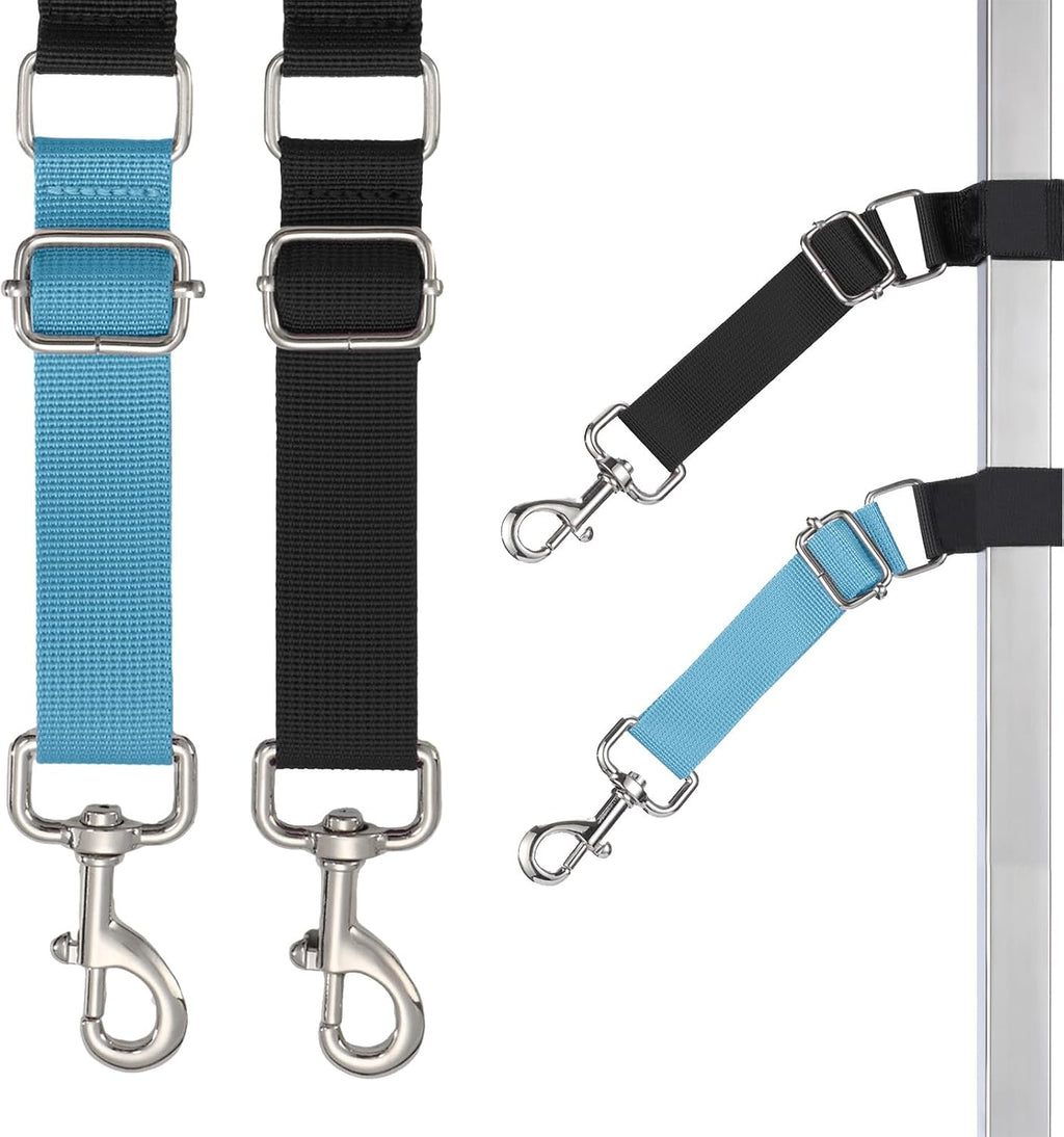 Pet Dog Grooming Arm Accessories - Dogs Loop Pets Grooming Loops Extension Straps 2 PCS Adjustable Secure and Stable Loo