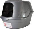 Nature's Miracle Hooded Flip Top Cat Litter Box With Charcoal Filter