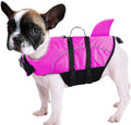 Ripstop Dog Life Jacket Shark Life Vest for Dogs, Safety Lifesaver with High Buoyancy and Lift Handle for Small and Medi